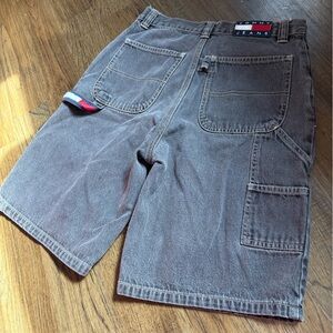 Vintage Tommy Jeans Grey Jean Shorts